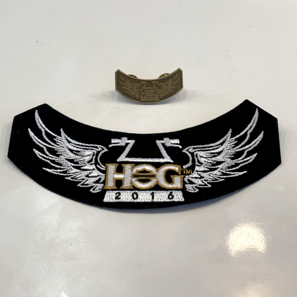 Harley Davidson HOG 2016 Pin & Patch